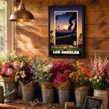 Los Angeles Host City Edition 19.5x28 Frame 2026 Officially Licensed FIFA World Cup Poster