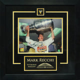Mark Recchi Signed Pittsburgh Penguins Framed 8x10 Photo - AUCTION