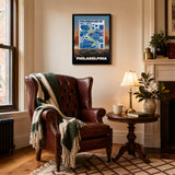 Philadelphia Host City Edition 19.5x28 Frame 2026 Officially Licensed FIFA World Cup Poster