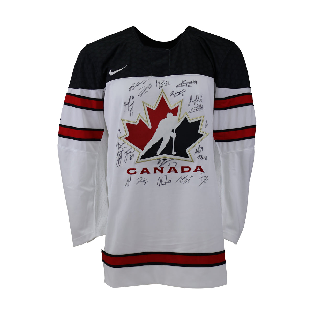 2019 IIHF Mens World Championship Team Canada Multi-Signed Jersey