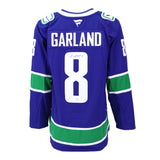 Conor Garland Signed Vancouver Canucks Fanatics Premium Home Jersey