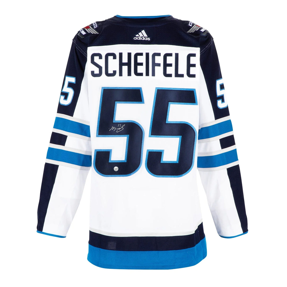 Mark Scheifele Signed Winnipeg Jets Fanatics Premium Away Jersey
