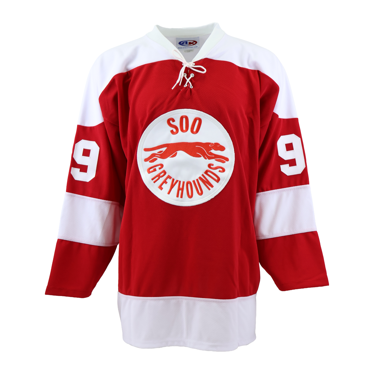 Wayne Gretzky Signed Jersey Sault Ste. Marie Greyhounds (Athletic Knit)