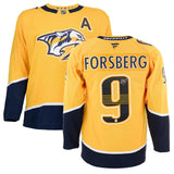 Filip Forsberg Signed Nashville Predators Fanatics Premium Home Jersey