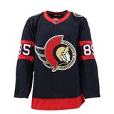 Jake Sanderson Signed Ottawa Senators Adidas Authentic Home Jersey