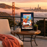 San Francisco Host City Edition 19.5x28 Frame 2026 Officially Licensed FIFA World Cup Poster