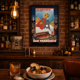 San Francisco Host City Edition 19.5x28 Frame 2026 Officially Licensed FIFA World Cup Poster