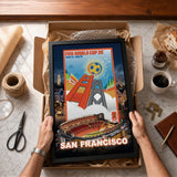 San Francisco Host City Edition 19.5x28 Frame 2026 Officially Licensed FIFA World Cup Poster