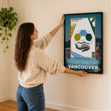 Vancouver Host City Edition 19.5x28 Frame 2026 Officially Licensed FIFA World Cup Poster
