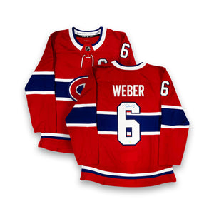 **PRE-ORDER** Shea Weber Signed Jersey Canadiens Red Fanatics Breakaway