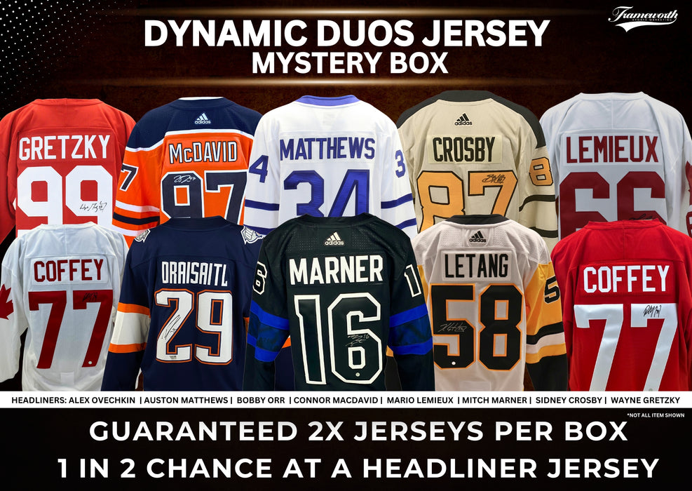 Dynamic Duos Jersey Mystery Box - Frameworth Sports Canada 